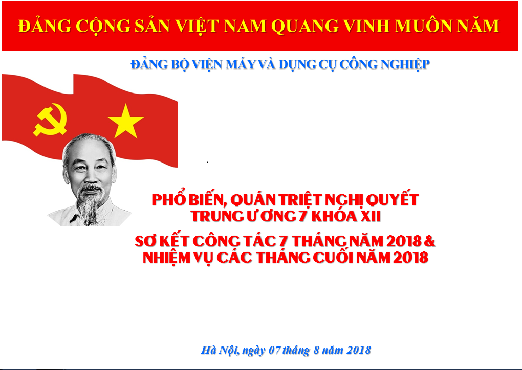 Hoi nghi pho bien,quan triet NQTW7 khoa XII