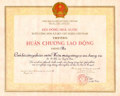 Huan chuong LD hang 3 (1988)