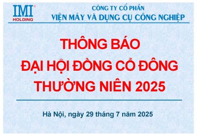 Thong bao DHDCD 2025 (IMI)