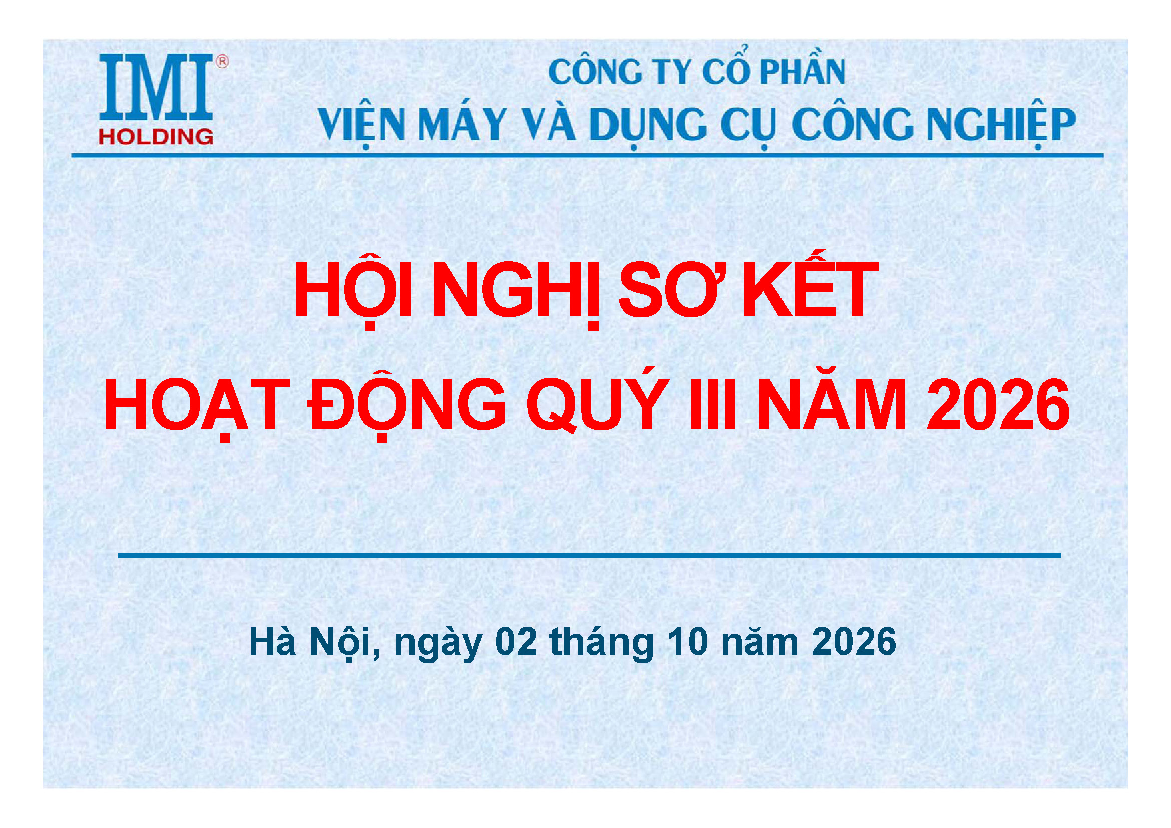 So ket 2026 (Quy 3)